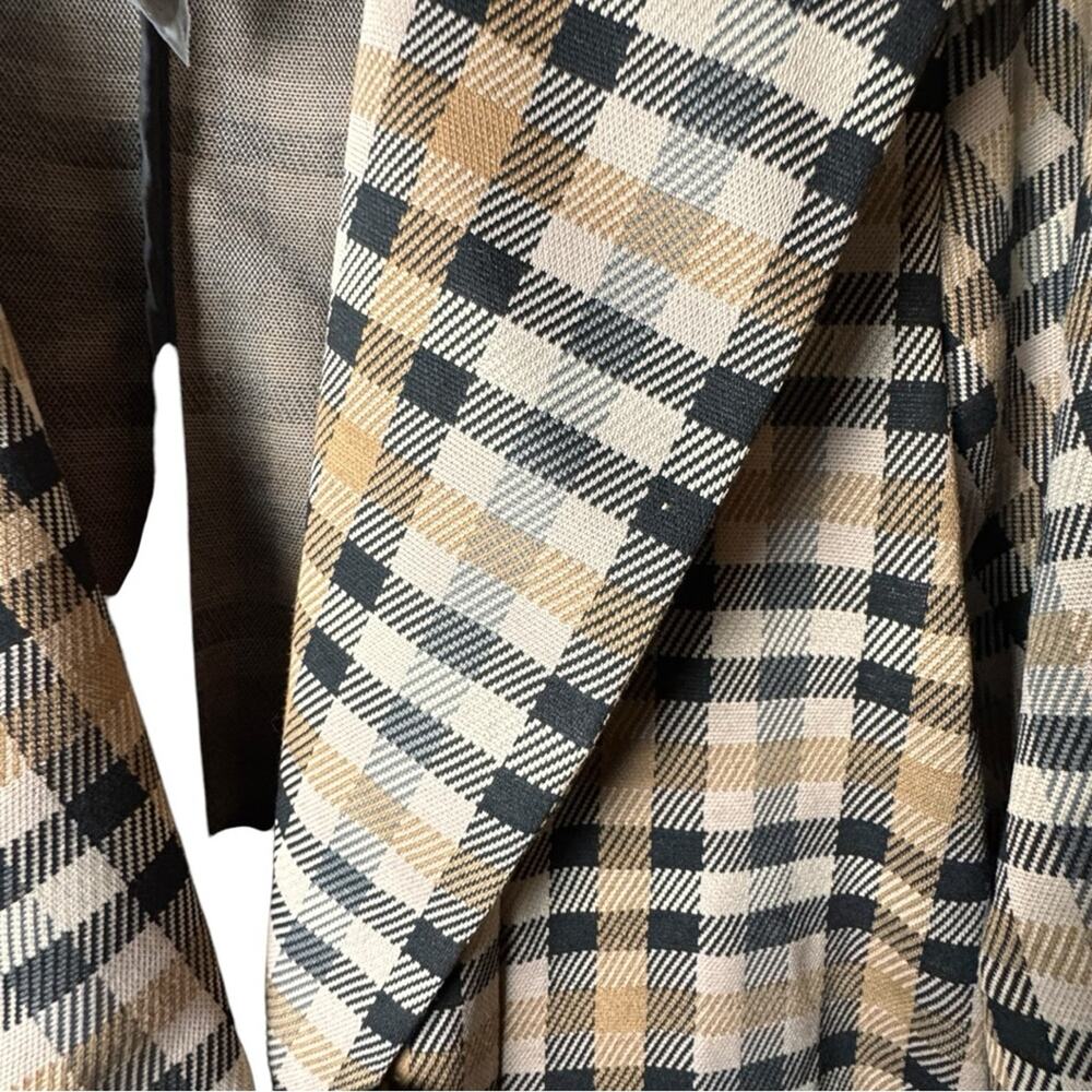 Maurices women's Stripe Plaid  Trendy Style Blazer Sz XL  NWT - Picture 2 of 11